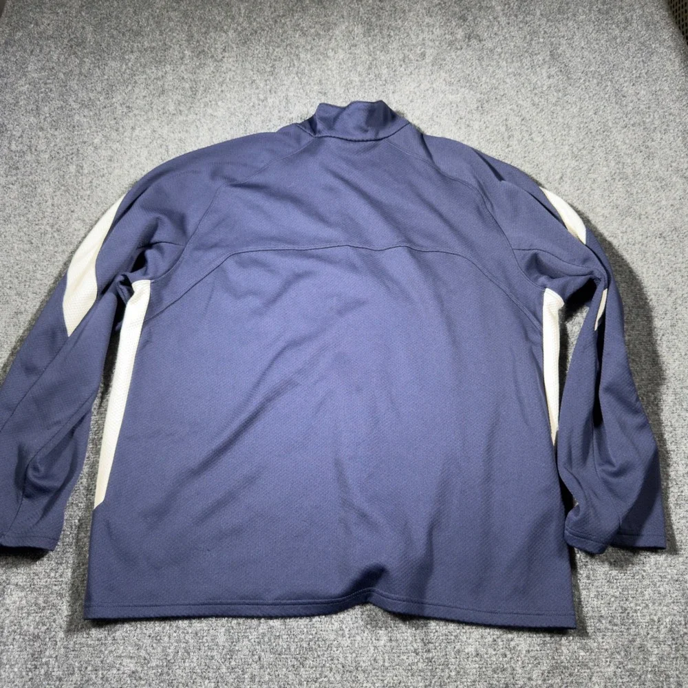 Nike Fit Team BYU Cougars Quarter Zip Pullover Mens XXL Navy Blue